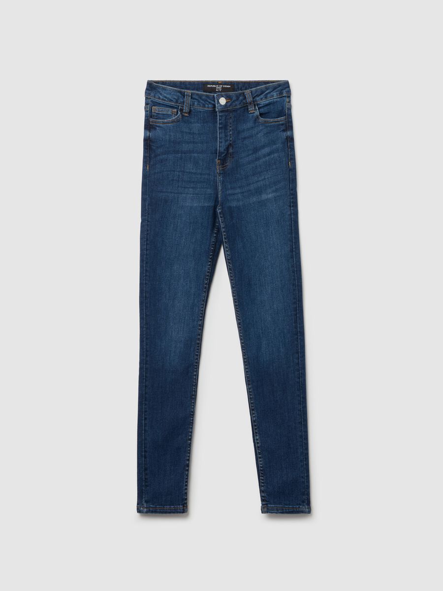 Cropped skinny-fit jeans_4