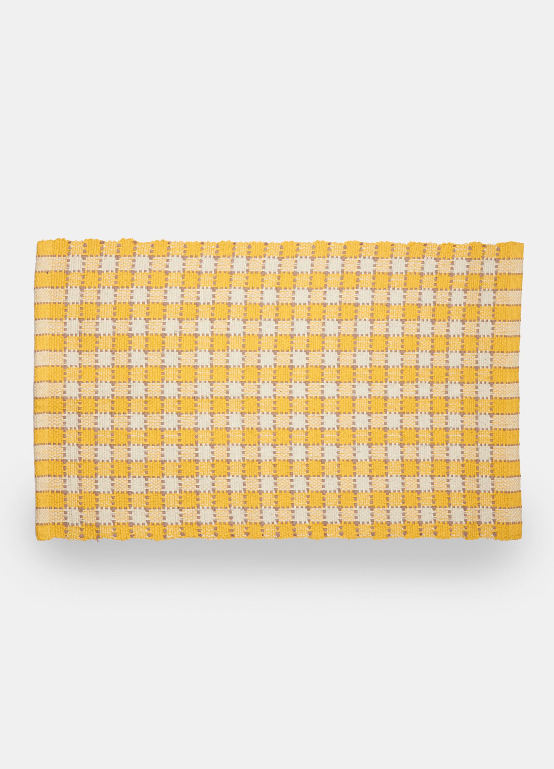 Handmade non-slip kitchen mat