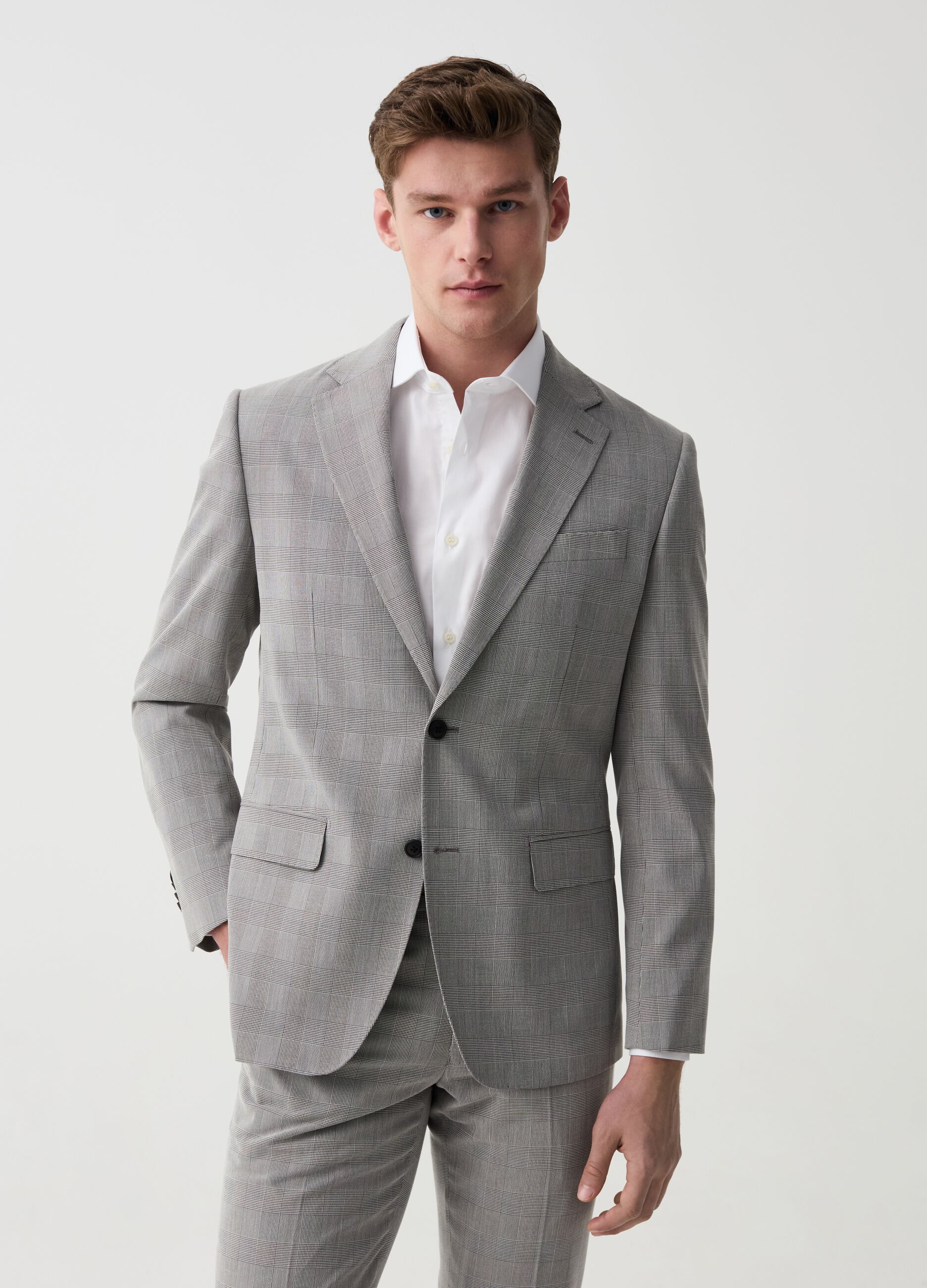 Ovs Blazer easy fit disegnatura principe di Galles
