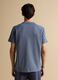 T-shirt grigia in misto cotone traspirante e ad asciugatura rapida_3