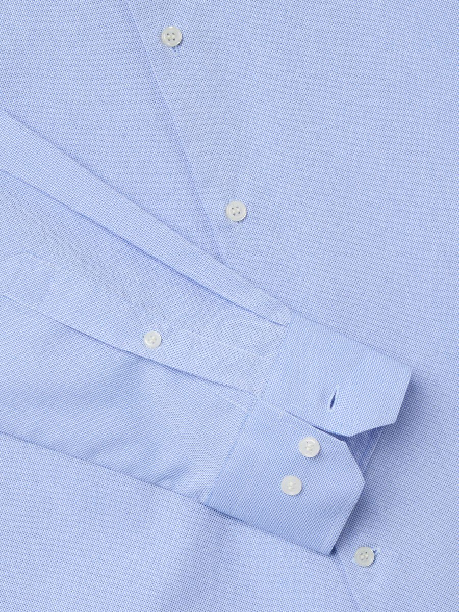 Regular-fit shirt in easy-iron Oxford cotton_1