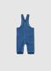 French Terry denim dungarees with pocket_1