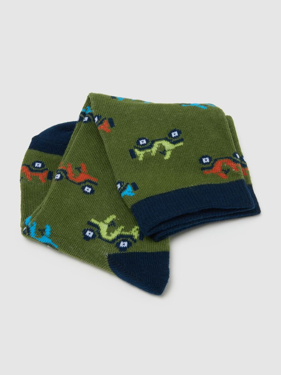 Bipack calze lunghe da bambino in misto cotone multicolor_2