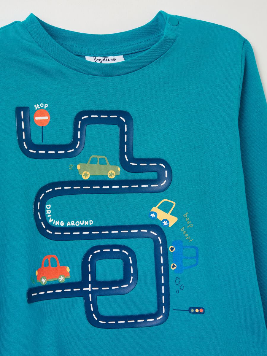 Long-sleeved T-shirt in cotton_2