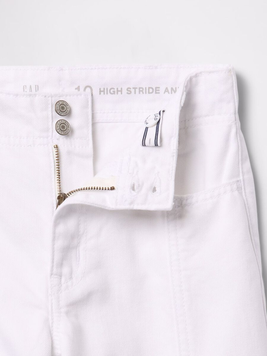 Pantaloni in denim a gamba larga_4