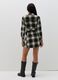 Flannel shirt dress with check pattern_2