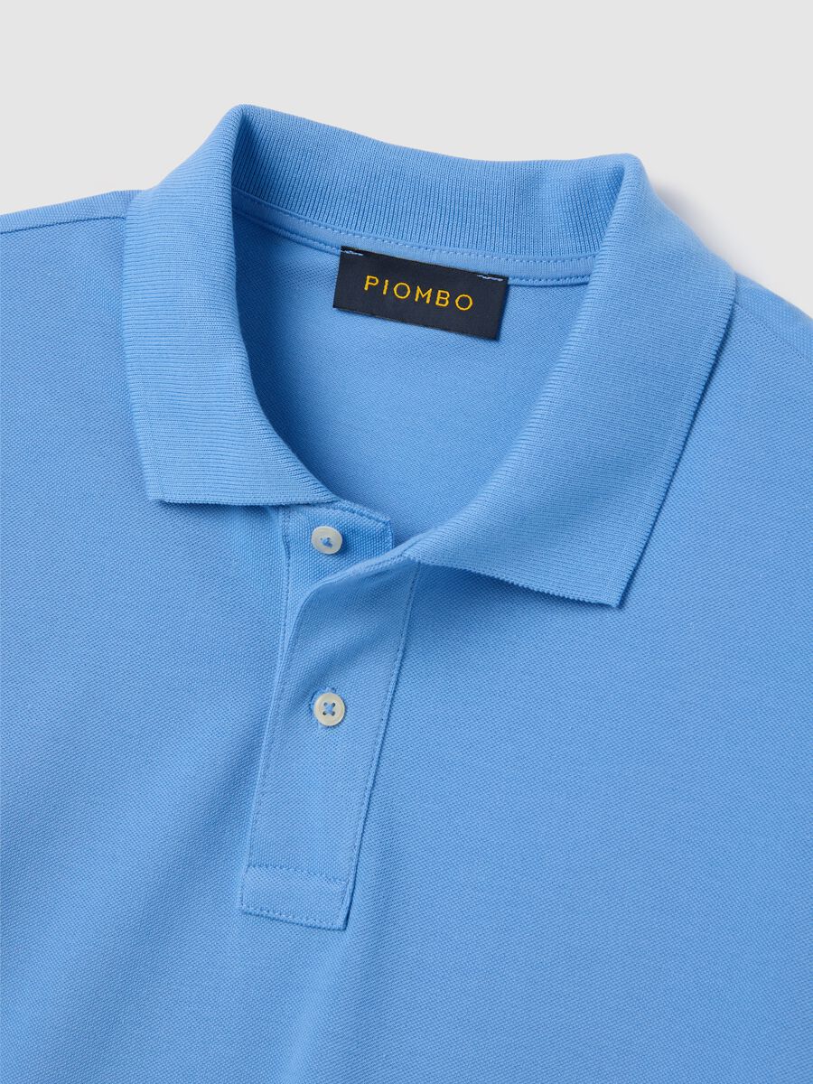 Cotton Blue Polo_5