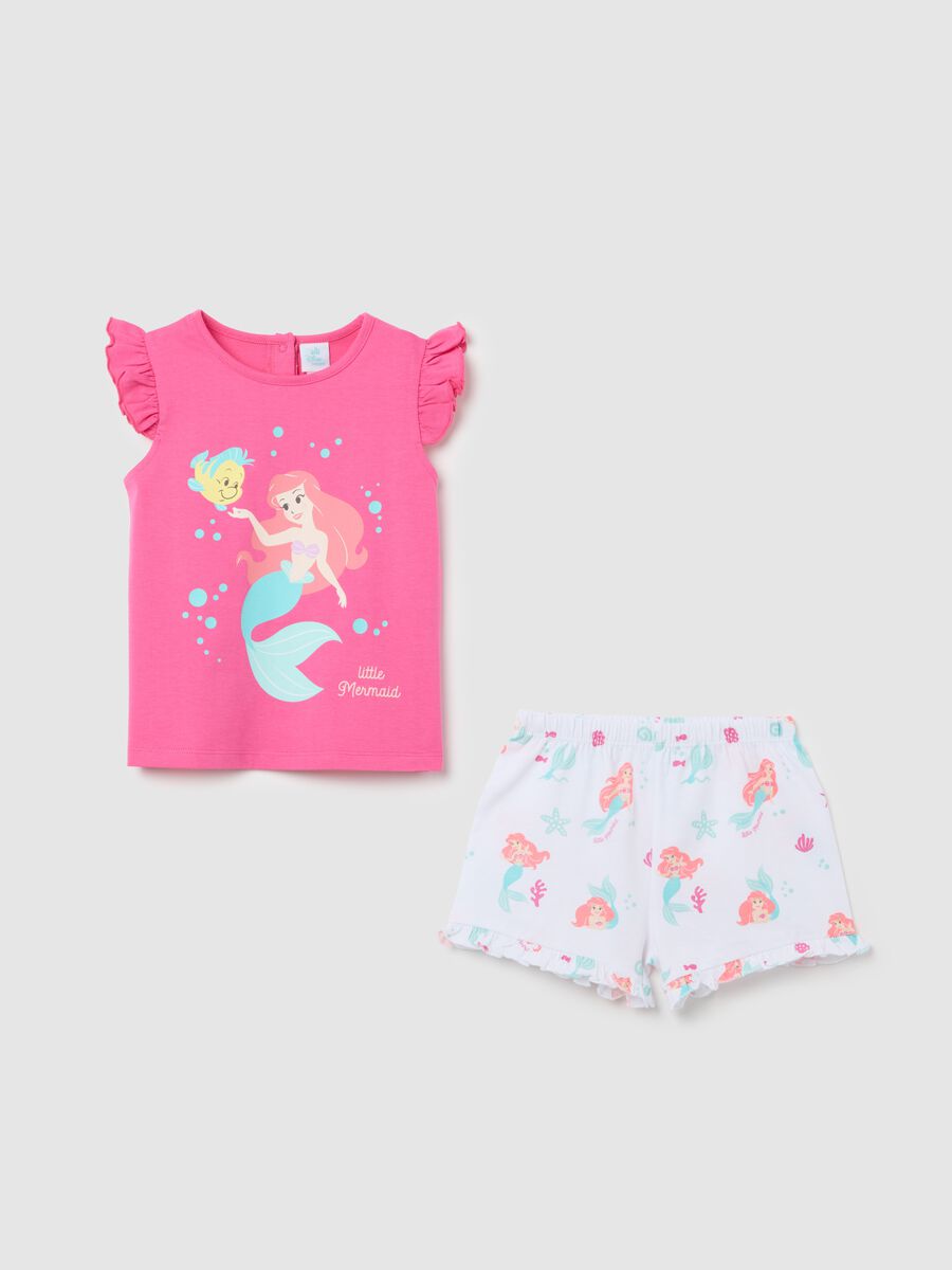 Disney Mermaid Pink Short Pyjama_0