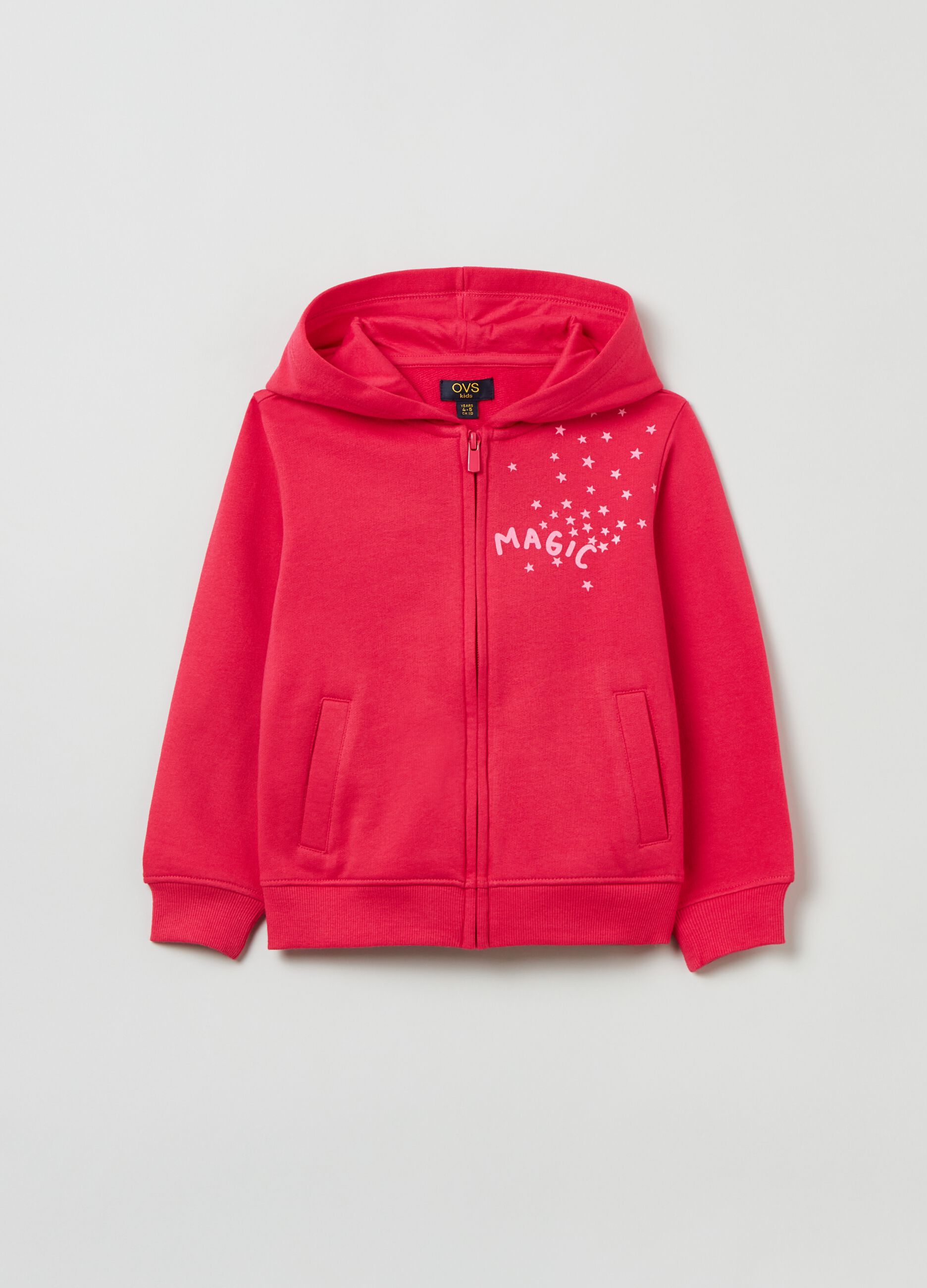 Full-zip con cappuccio e stampa_0