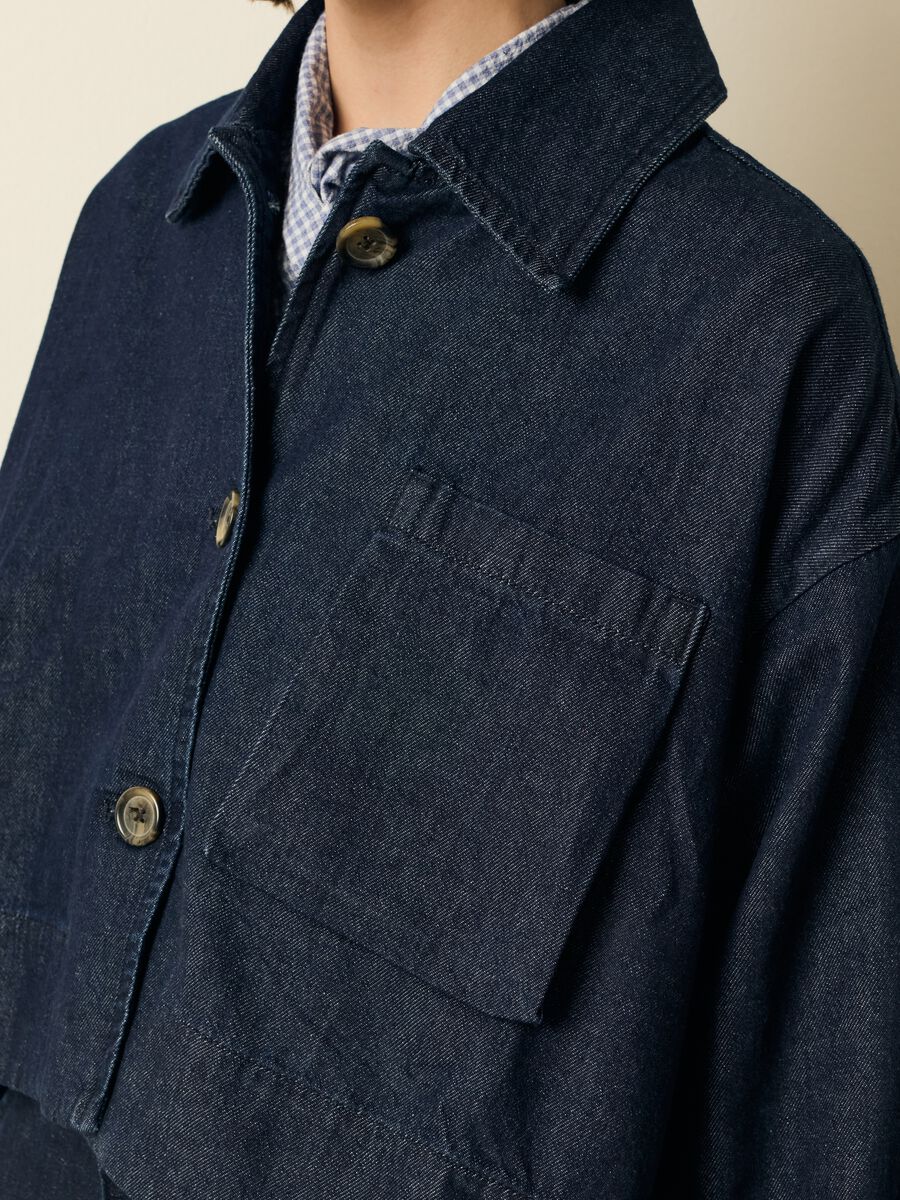 Giacca in denim con tasca_3