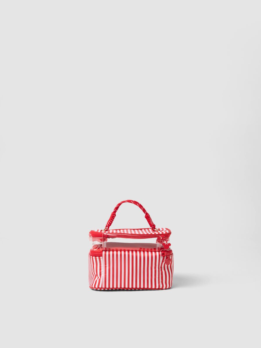 Beauty case a righe multicolor con manici robusti_1