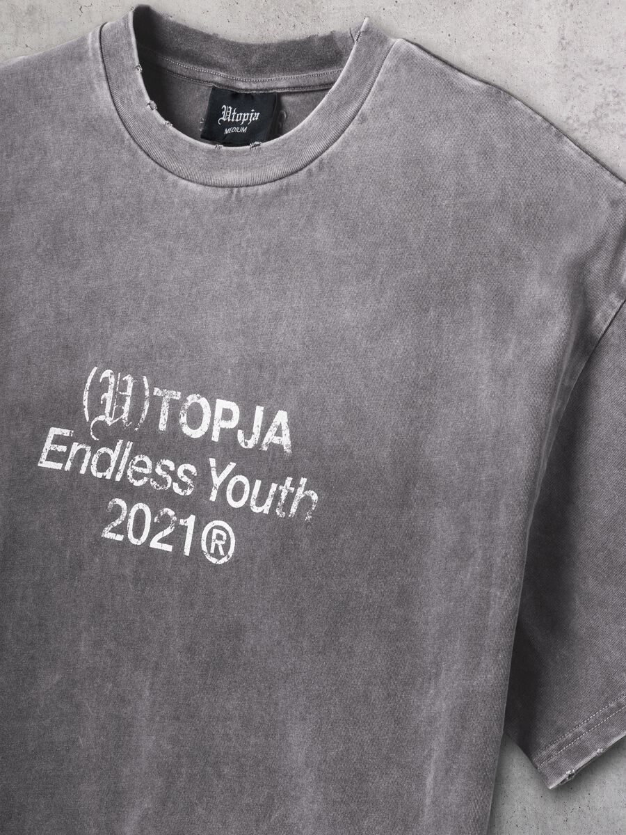 Sunfaded Oversize T-shirt Vintage Grey_6
