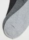 Three-pair pack short socks with rolled edging_2