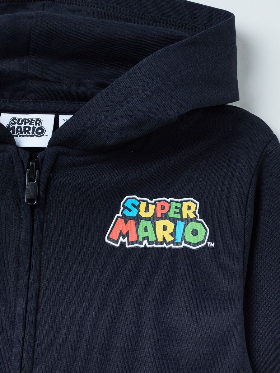 Full-zip con cappuccio stampa Super Mario™_2