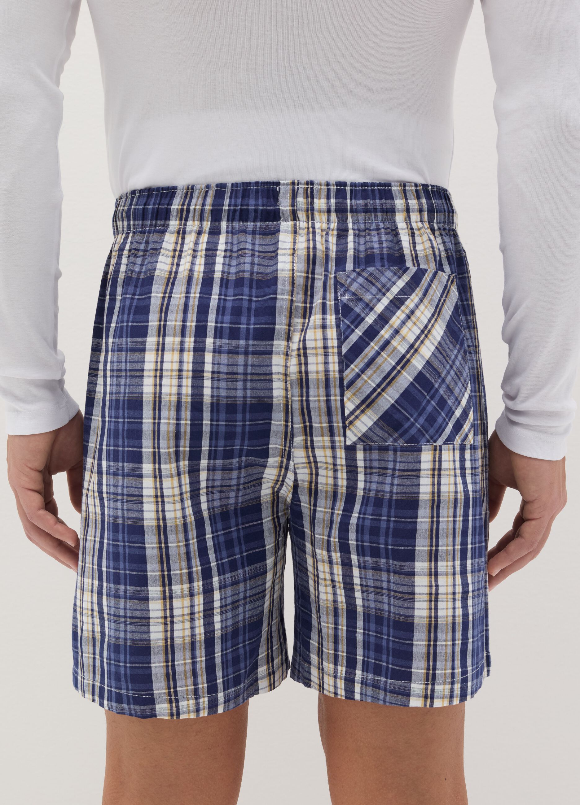 Shorts pigiama in cotone fantasia