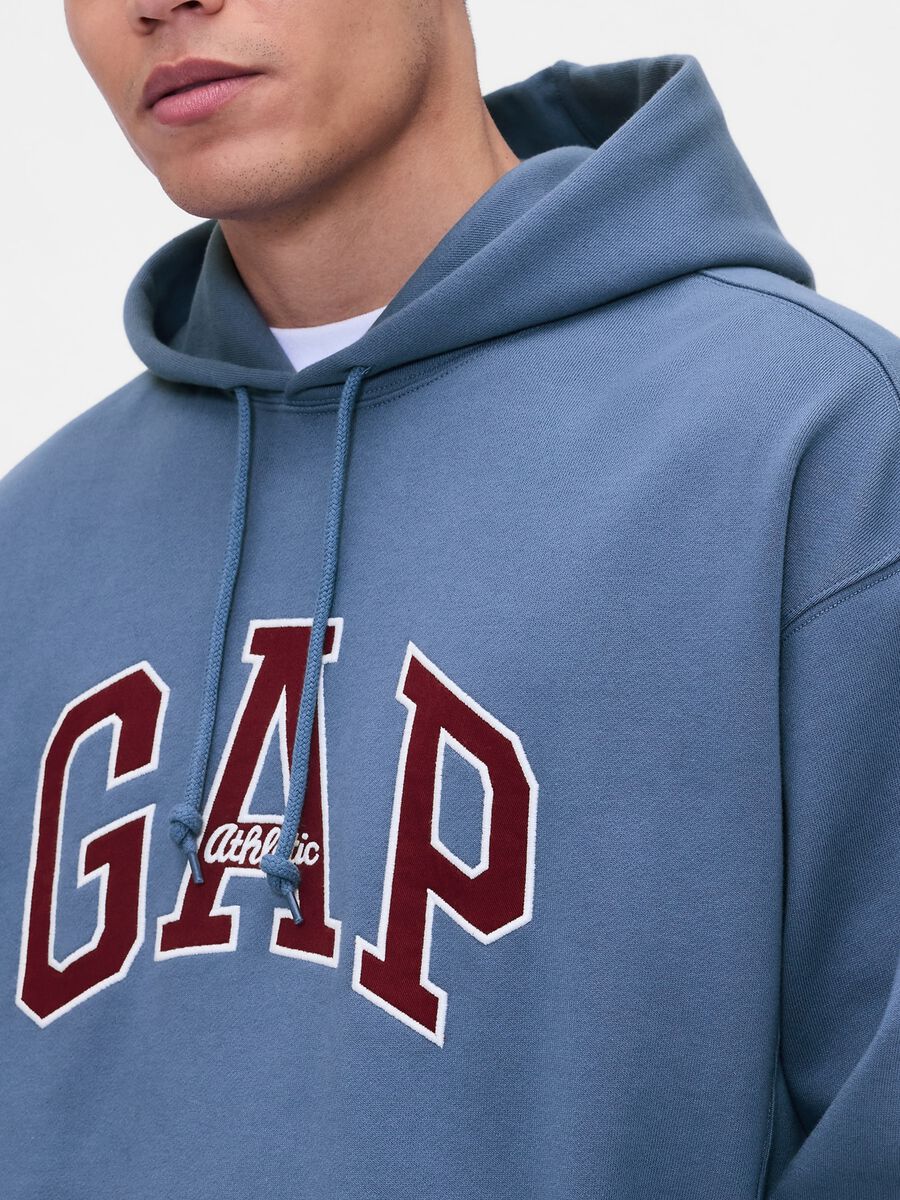 Blue Hoodie without Zip_3