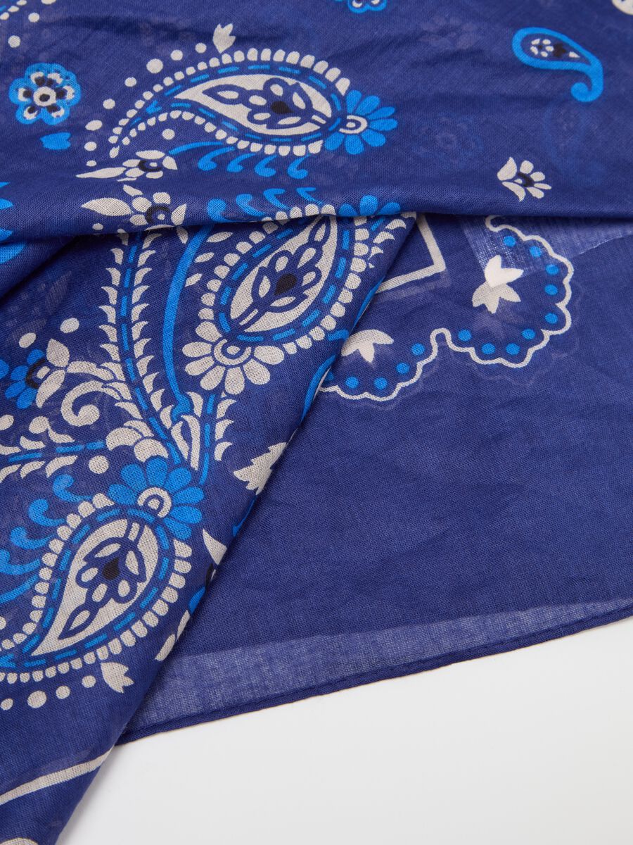 Foulard with bandana print_2