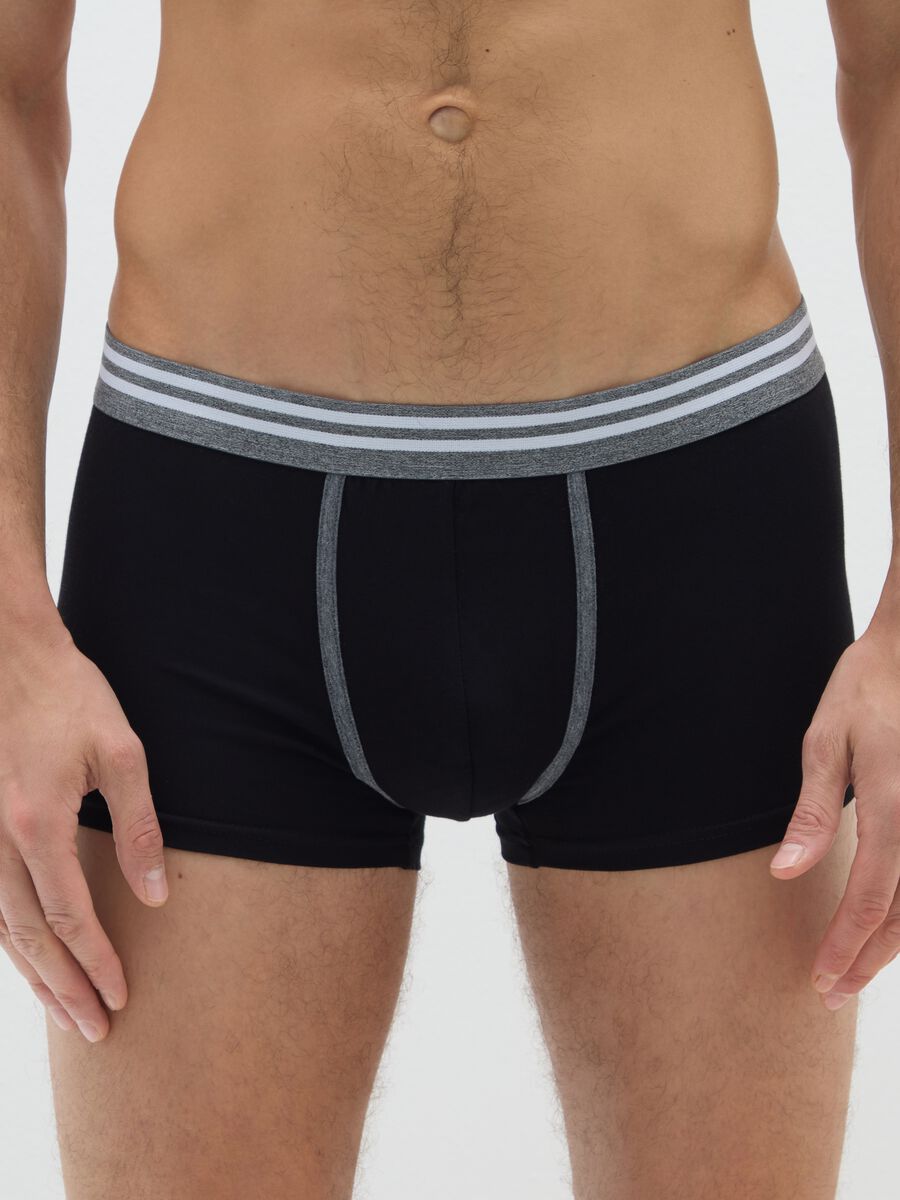 Tripack stretchy cotton blue boxers_1