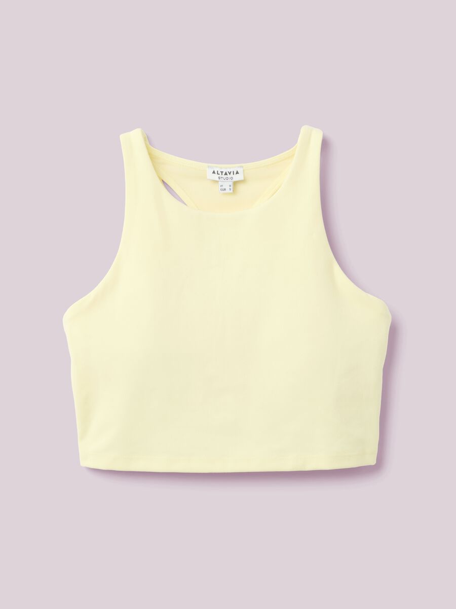 Top sports bra in technical fabric ALTAVIA STUDIO_4