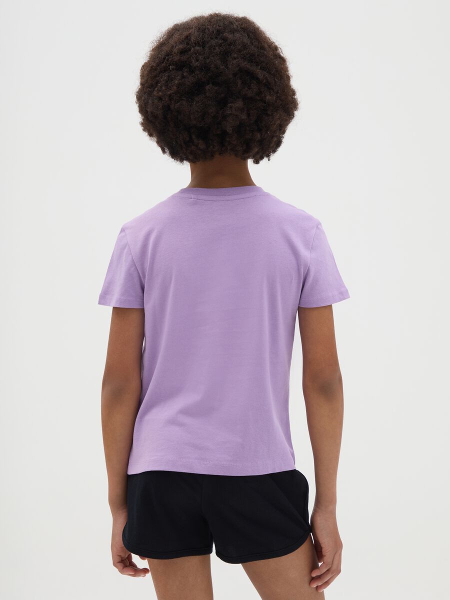 Short Sleeve V-neck Organic Cotton T-shirt_2