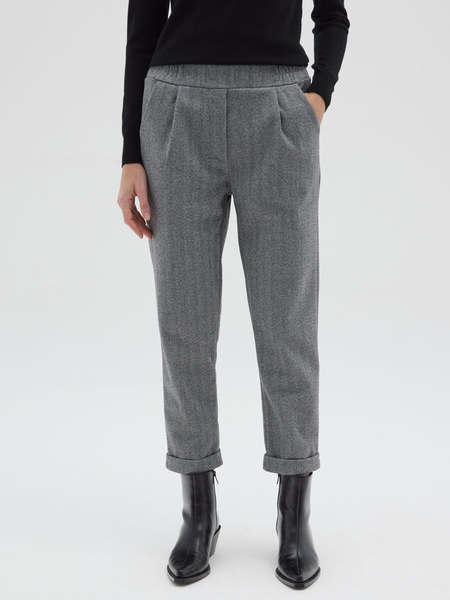 Pantaloni grigi regular fit_1