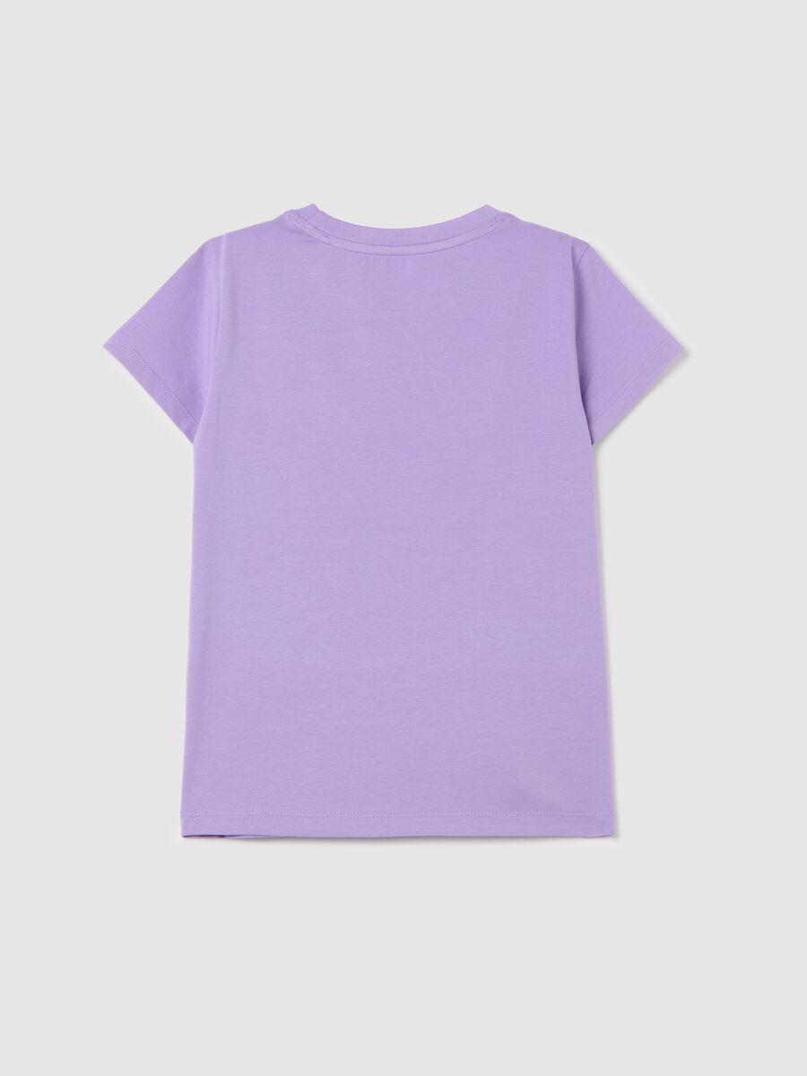 T-shirt with heart application and embroidery_1