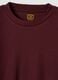Purple crew-neck T-shirt in pure cotton_1