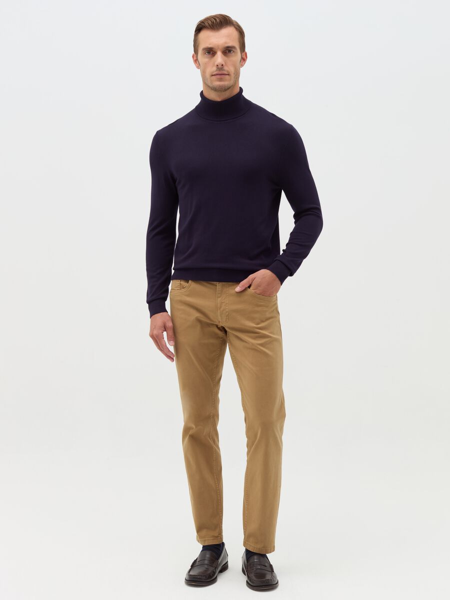 Regular-fit trousers with five pockets_0
