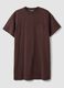 Brown pure cotton relaxed-fit dress_4