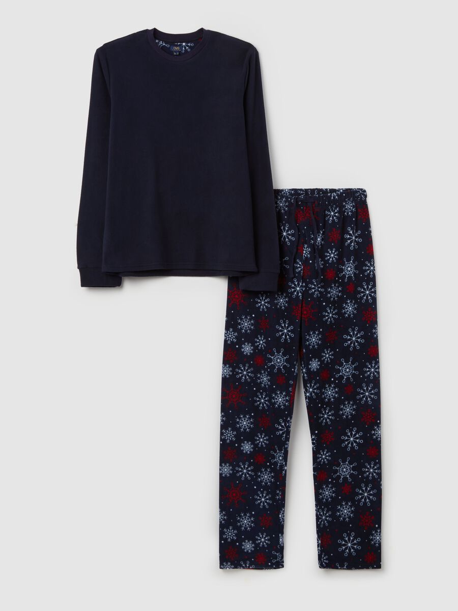 Printed fleece pyjamas_4