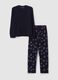 Printed fleece pyjamas_4