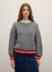 Multicolour striped regular fit sweater_2