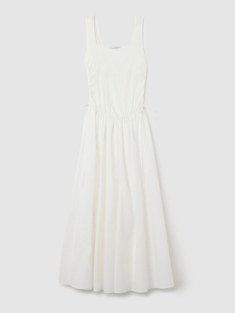 White Sleeveless Summer Dress B.Angel_4