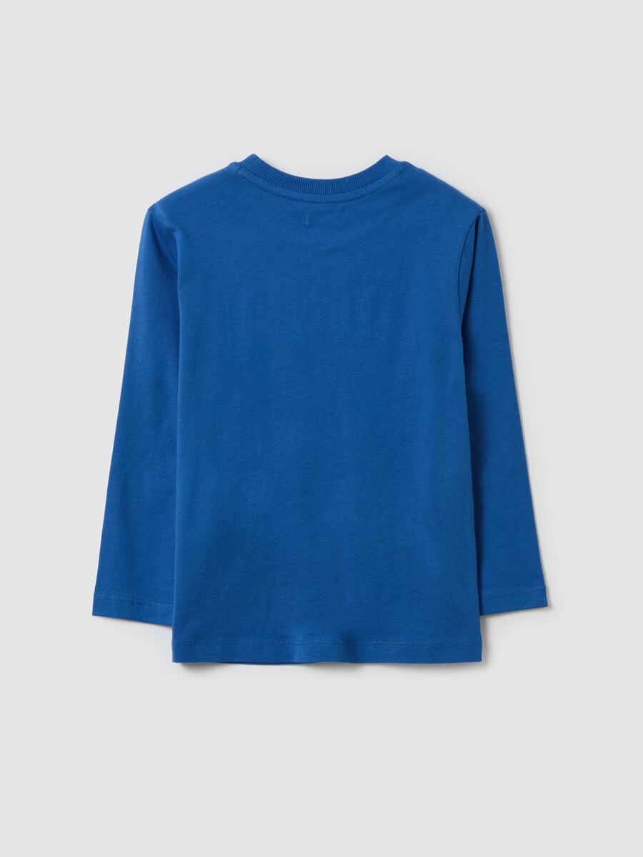 Long-sleeved T-shirt with basket print_1