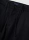 Black slim-fit stretch cotton and lyocell chino trousers_1