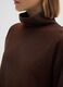 Brown turtleneck jumper with regular fit_3