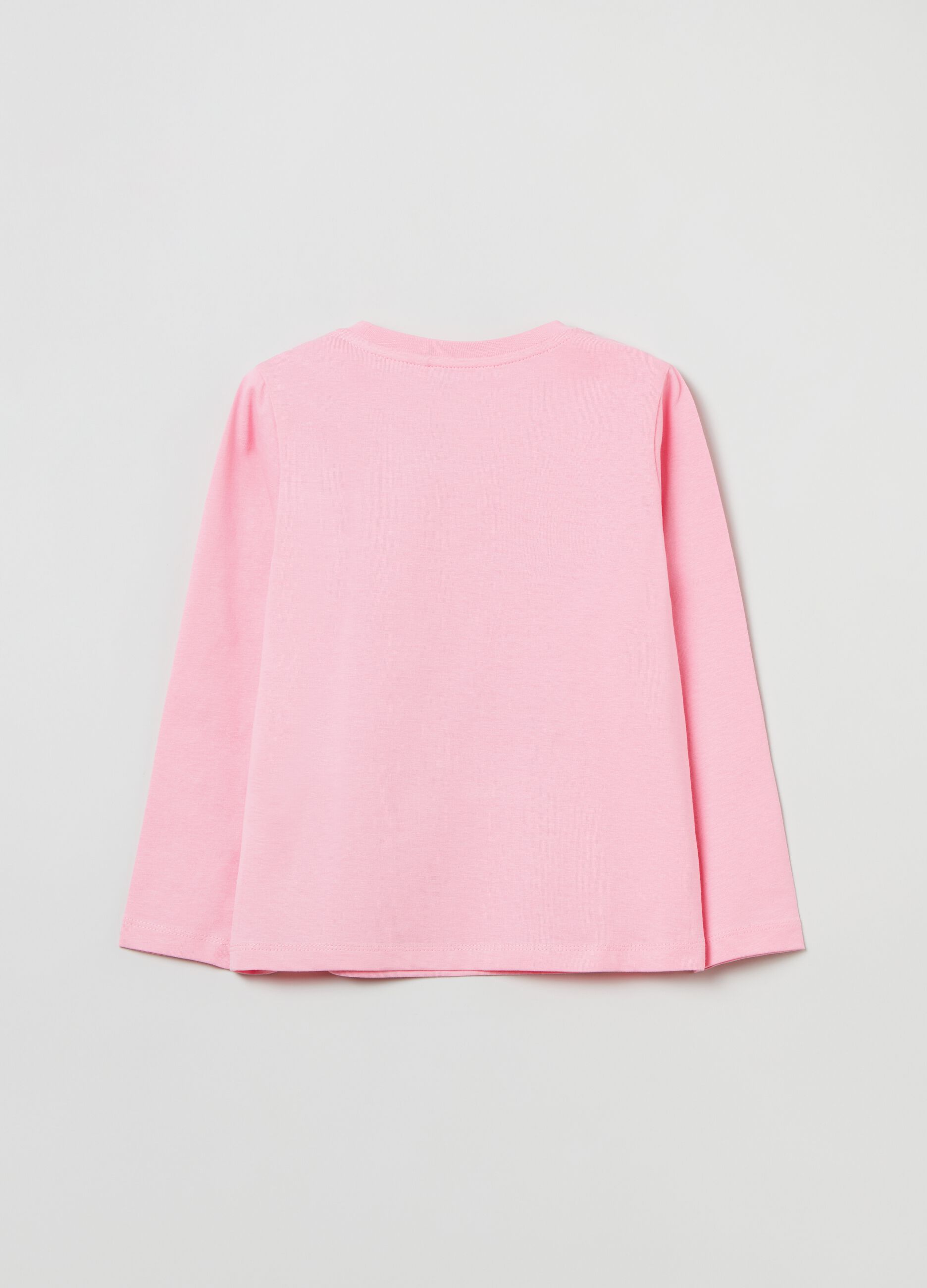 T-shirt a maniche lunghe con stampa