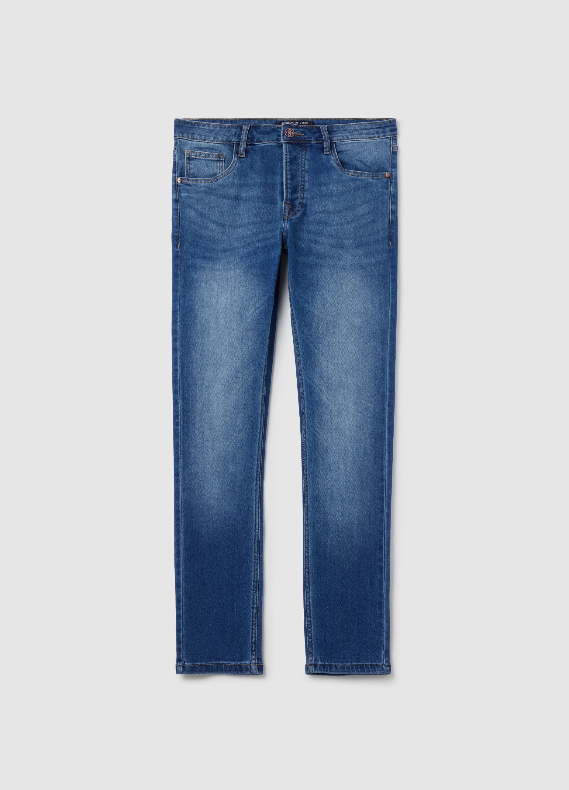 Skinny-fit jeans with five pockets