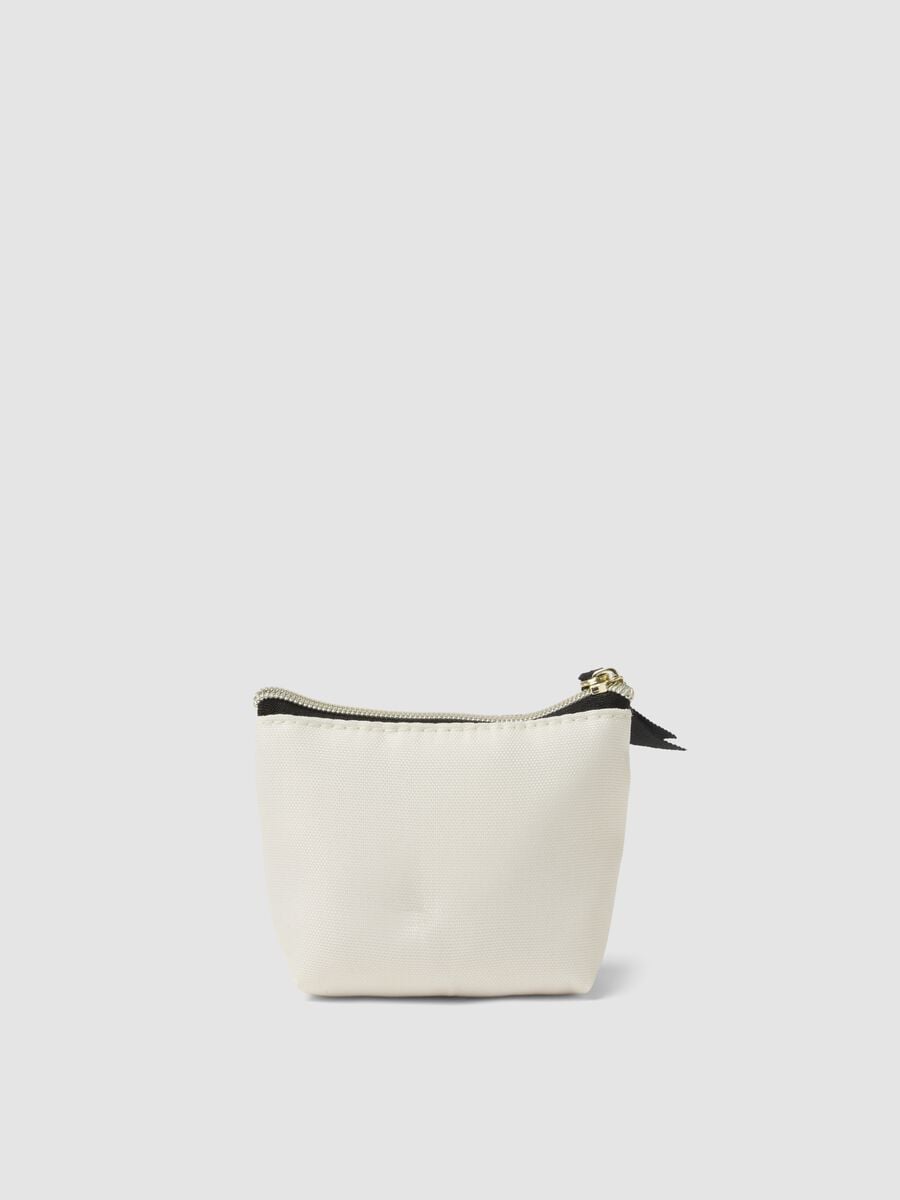 White pouch with teddy print_1