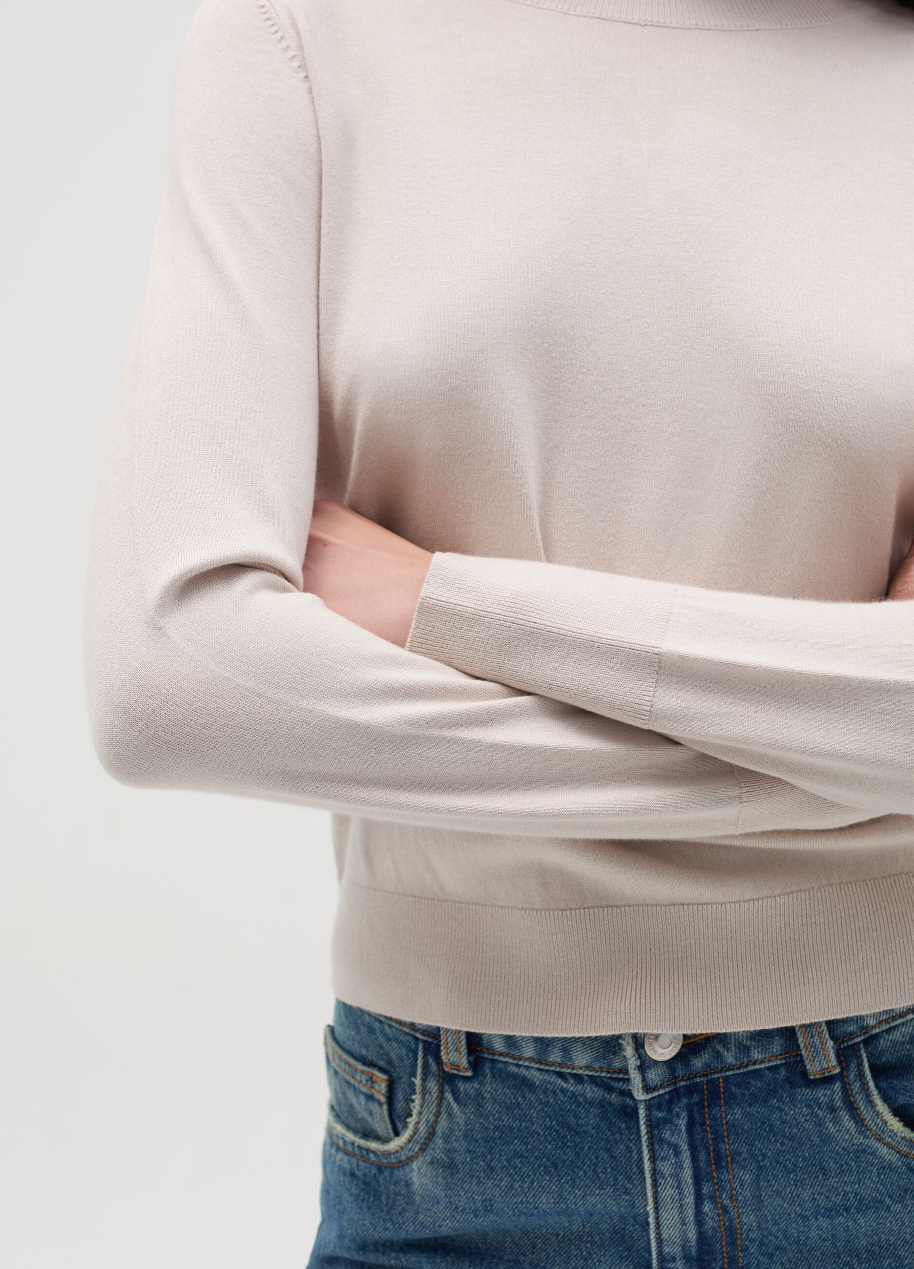 Slim-fit pullover