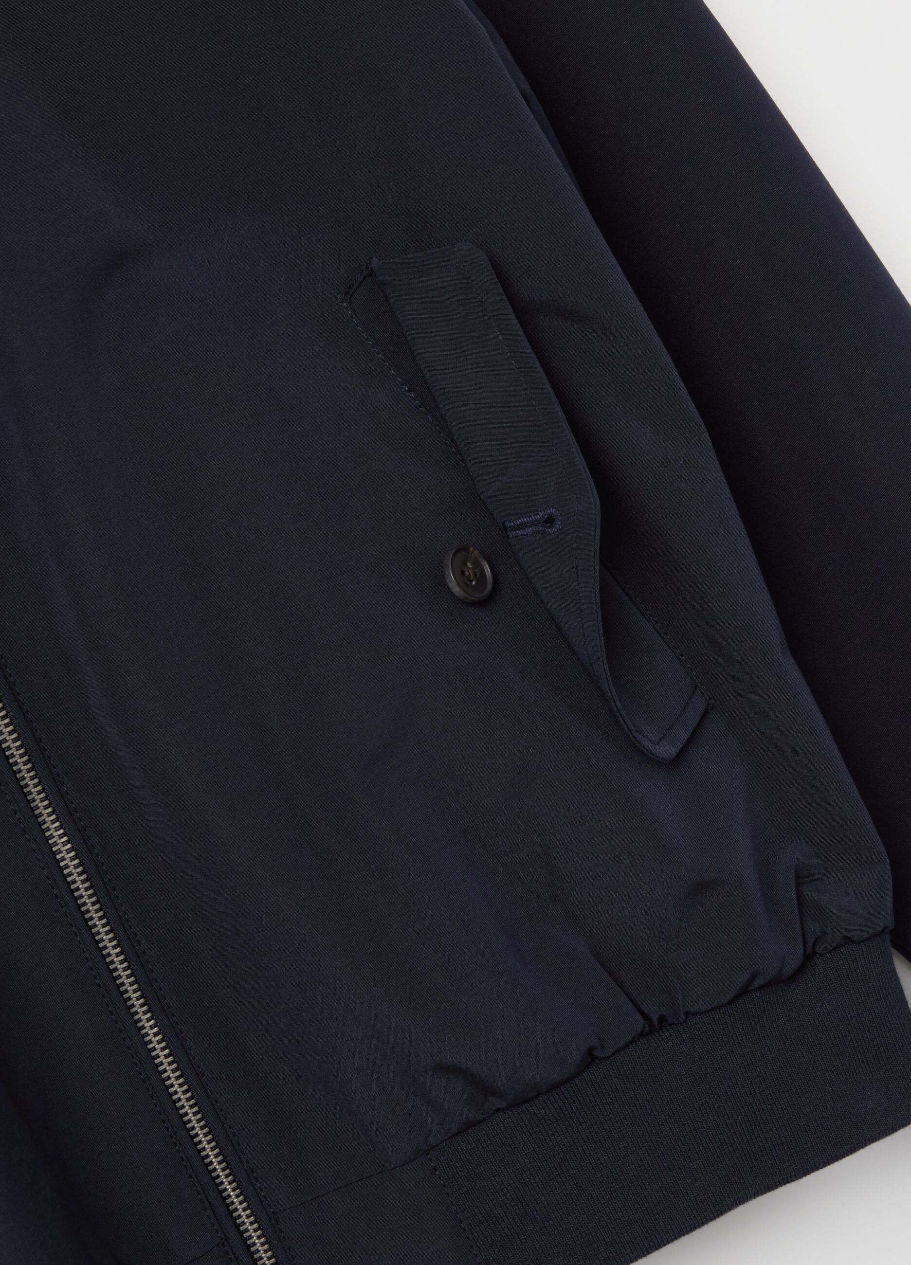 Bomber full-zip a collo alto