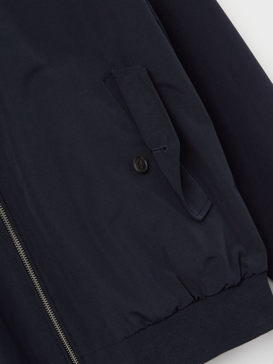Full-zip bomber jacket with high neck_5