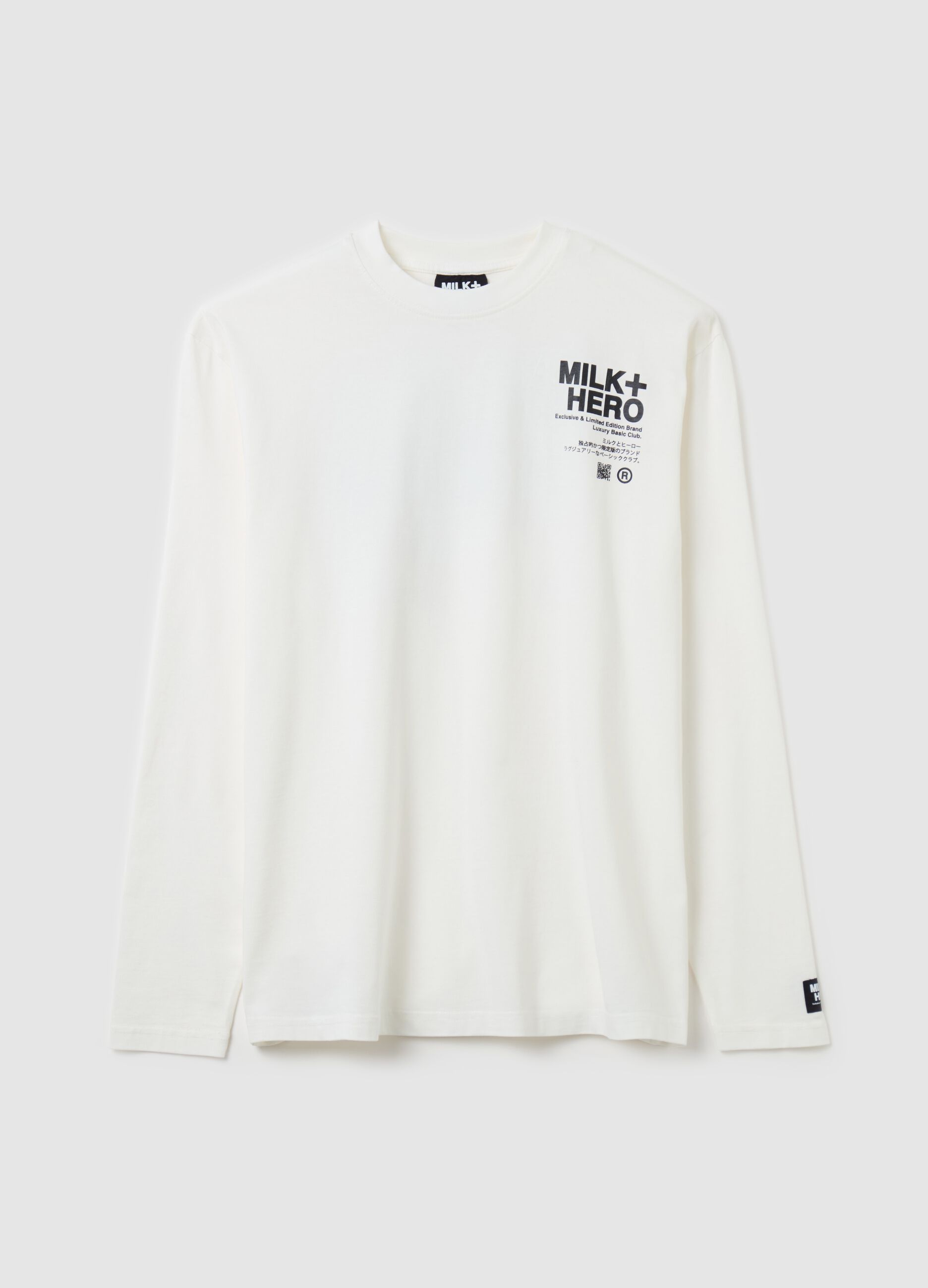 Long-sleeved T-shirt with print