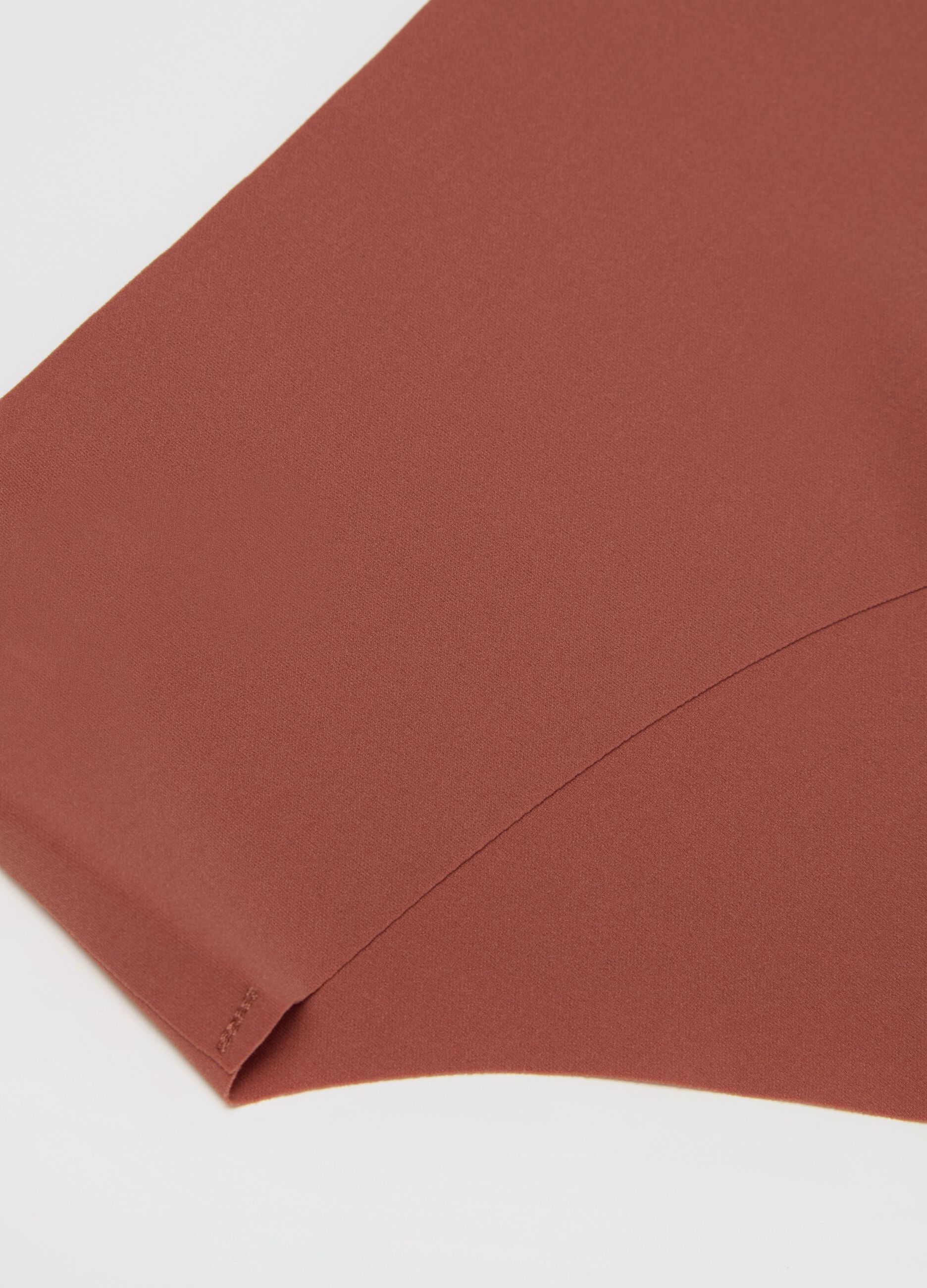 High-rise briefs in stretch microfibre