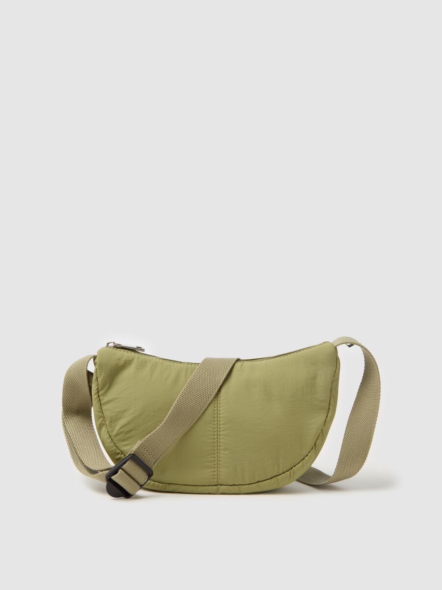 Essential small half-moon bag with shoulder strap_0