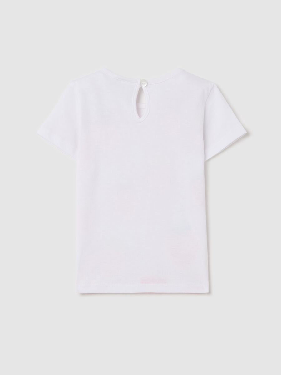 Cotton T-shirt with print_1