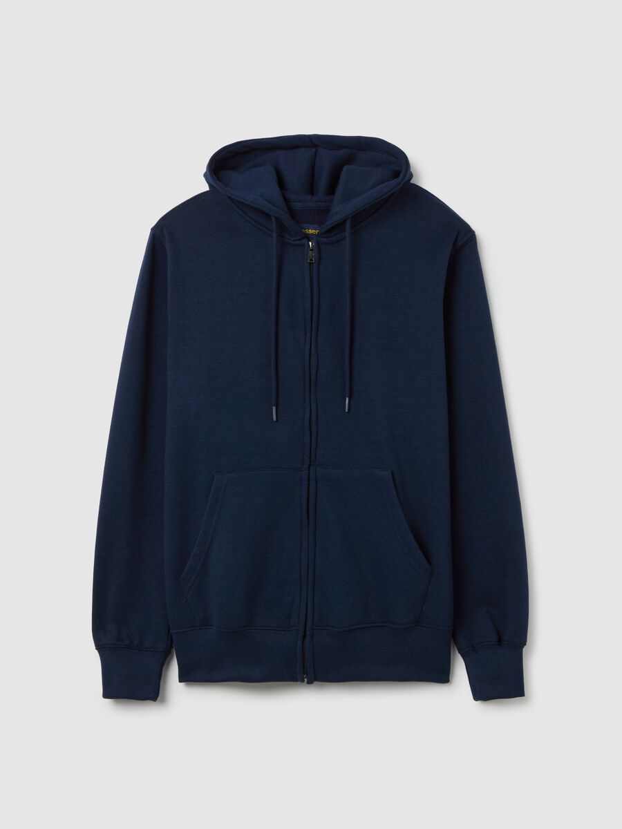 Essential full-zip sweatshirt with hood_4