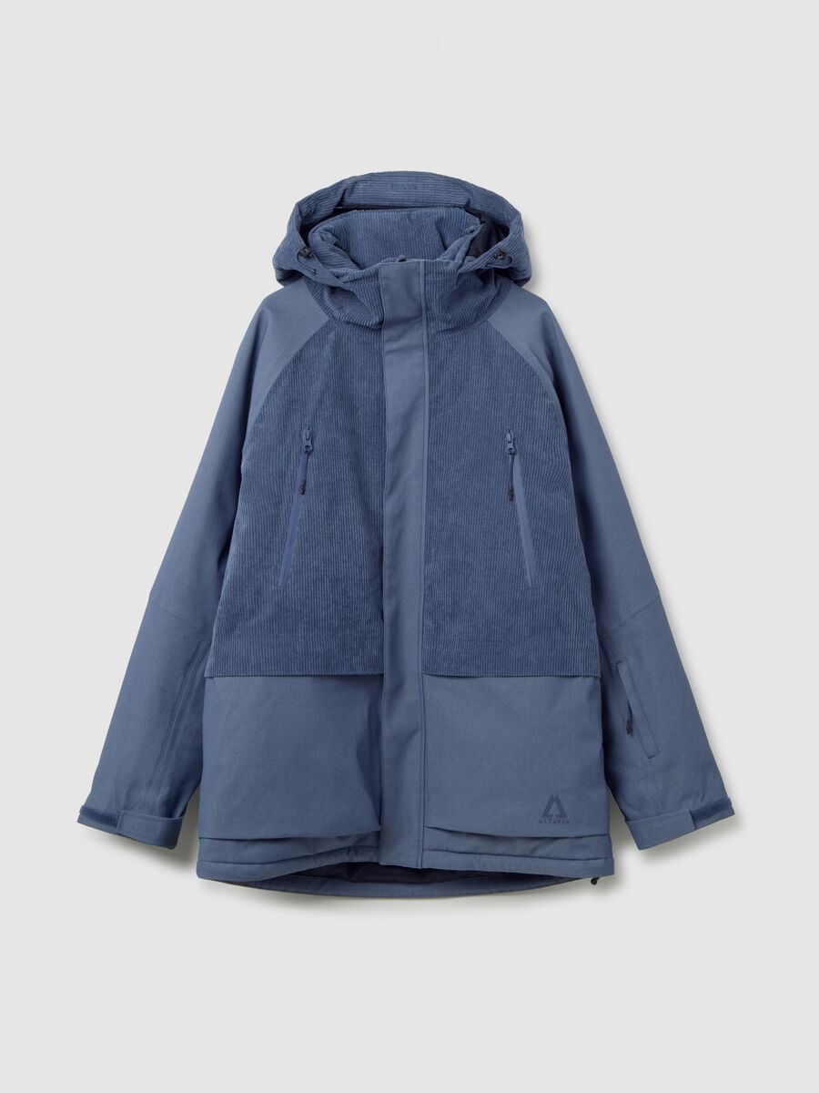 Ski jacket with velvet inserts ALTAVIA WITH DEBORAH COMPAGNONI_6