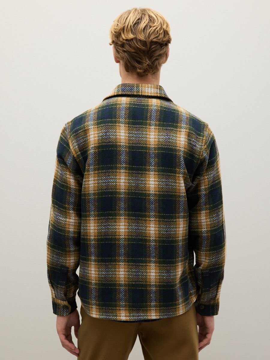 Multicolour Checked Oversized Shirt_2