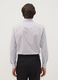 Camicia grigia in misto cotone a righe sottili easy iron regular fit_2